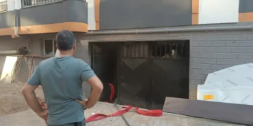 Yangın Anında Engelli Vatandaş Kurtarıldı!