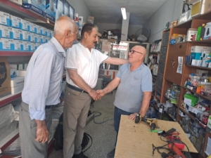 Şevket Keskin Hekimhan’daydı.
