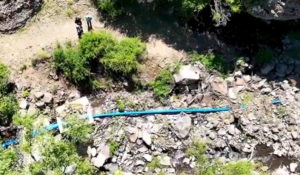 Yama Dağı’nda Sulama Sistemi