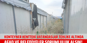 Konteyner Kentlerde Yaşam: Sorunlar Artıyor!