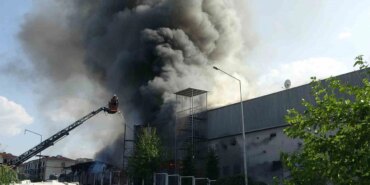 Malatya’da Hırdavat Mağazasında Yangın Paniği!