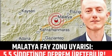 Malatya Fay Zonunda Mikro Depremler Uyarısı!