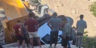 Uçuruma Düşen Kamyonun Sürücüsü Hayatını Kaybetti
