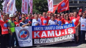 Emekçiler Sefalet Zammına Tepki Gösterdi!