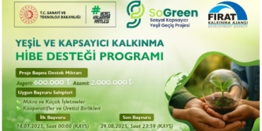 28 Milyon TL’lik Yeşil Dönüşüm Desteği