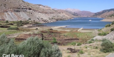 Çat Barajı Ölü Seviyeye İndi