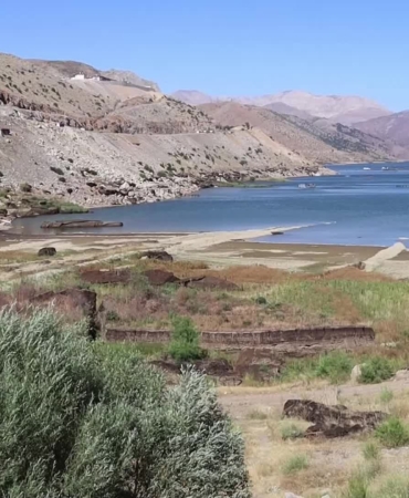 Çat Barajı Ölü Seviyeye İndi