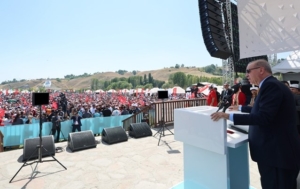 Erdoğan Ahlat’ta Konuştu