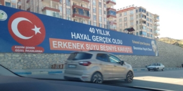 Vahap Güner Yazmıştı Erkenek Suyu Adıyaman’da Akıyor