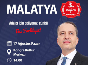 Fatih Erbakan Malatya’ya Geliyor