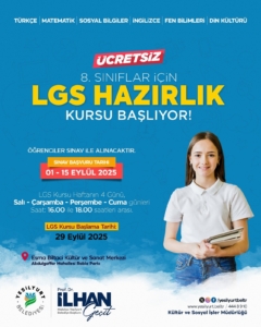 Belediyeden Ücretsiz LGS Hazırlık Kursu