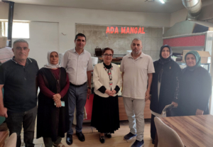 Ak Parti Heyeti Yazıhan’da
