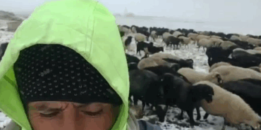 Zenginyurt Yaylasında İlk kar