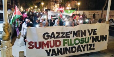 Malatyalılar, Gazze İçin Birlikte Yürüdü!