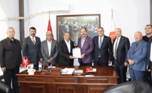 Partilerden Şevket Keskin’e Ziyaret