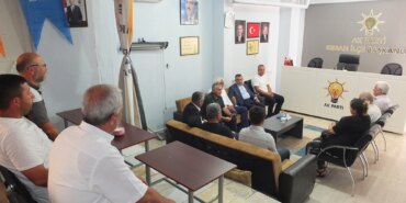 Koca, Keban’da Parti Teşkilatıyla Bir Araya Geldi