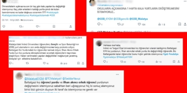 KYK Yurt Değişikliğine  Protesto