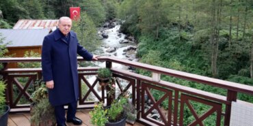 Erdoğan, Ayder Yaylası’nda İncelemelerde Bulundu