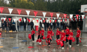 Tecirli’de Cumhuriyet Coşkusu Yağmur Dinlemedi