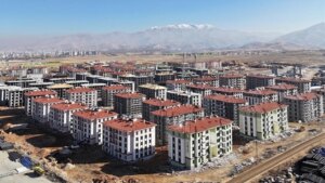 Deprem Bölgesine Yıl Sonuna 550 Yeni Konut!