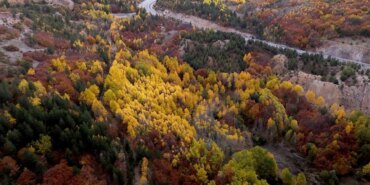 Sonbahar Renkleriyle Büyüleyen Geminbeli Geçidi