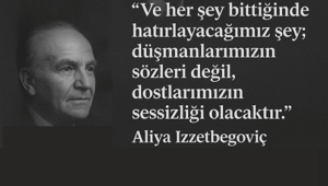 Dostlarımızın Sessizliği