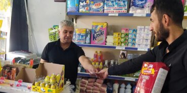 Depremzede Esnafın Filistin’e Destek Mesajı