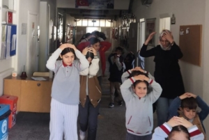 Okullarda Afet Tatbikatı Yapıldı