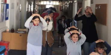 Okullarda Afet Tatbikatı Yapıldı