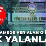 CHP’den YSK İddialarına Sert Yanıt!