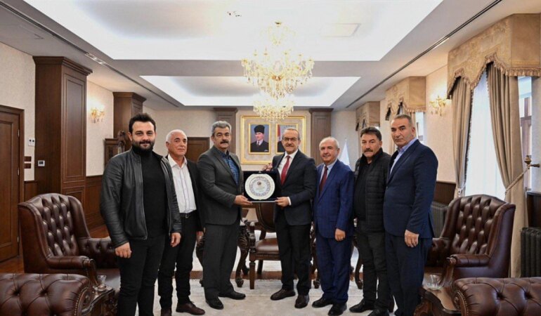 Vali Yavuz’a Drejanlılar Derneği’nden Teşekkür