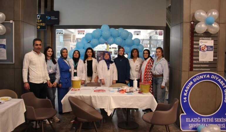 Diyabet Günü’nde Farkındalık Etkinliği Yapıldı