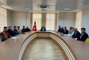 Yazıhan Hükümet Konağında Toplantı