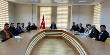 Yazıhan Hükümet Konağında Toplantı