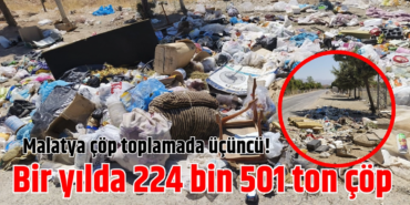 Malatya, Doğu Anadolu’da Çöp Toplamada 3. Sırada!