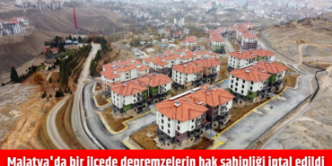 Malatya’da Depremzedelere Hak İptali Şoku!