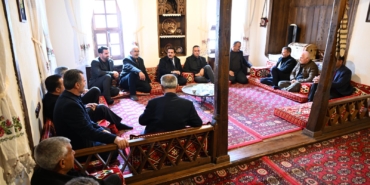 BAŞKAN TAŞKIN, ESKİ MALATYA MUHTARLARIYLA BULUŞTU
