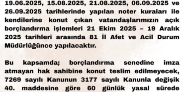 Malatya Valiliğinden Son Uyarı