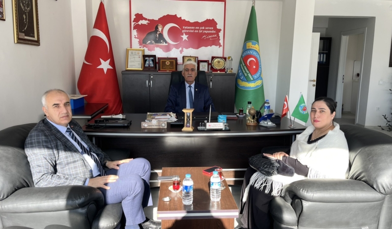 İl Müdürü Osman Akar’dan Yazıhan Ziraat Odası’na Ziyaret