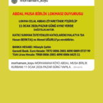 MORHAMAM’da ABDAL MUSA BİRLİK LOKMASI