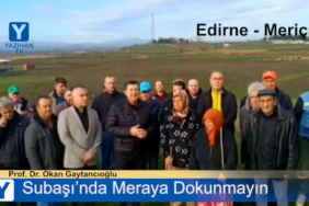 BESİCİLERDEN “MERAYA DOKUNMAYIN” TEPKİSİ