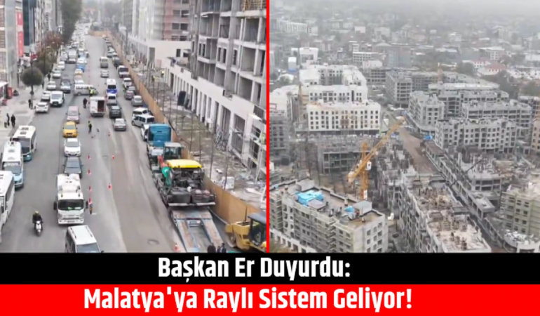 Malatya’da Prestij Cadde Projesi Hızla İlerliyor!