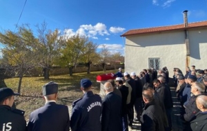 Gazi Süleyman Büyükkaya Son Yolculuğuna Uğurlandı