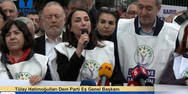 DEM Parti’nin “Ekmek ve Barış İçin Bütçe” Yürüyüşü TBMM Önünde Sona Erdi