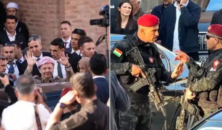 Barzani’nin Silahlı Koruması Meclis Gündeminde!