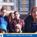 Veliler Okul Önünde: ” Okulumuzun da Öğretmenlerimizin de Bir Suçu Yok”