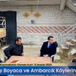 Yazıhan Kaymakamı Osman Kurt, Aşağı Boyaca ve Ambarcık’ta Hane Ziyaretleri Gerçekleştirdi